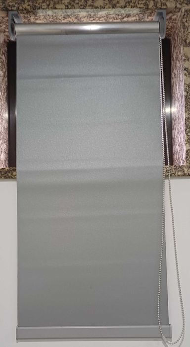 Blackout opaco cinzento brilhante