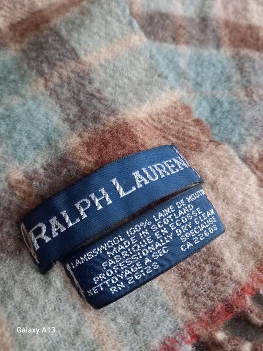 Ralph Lauren szalik wełna jagnięca
