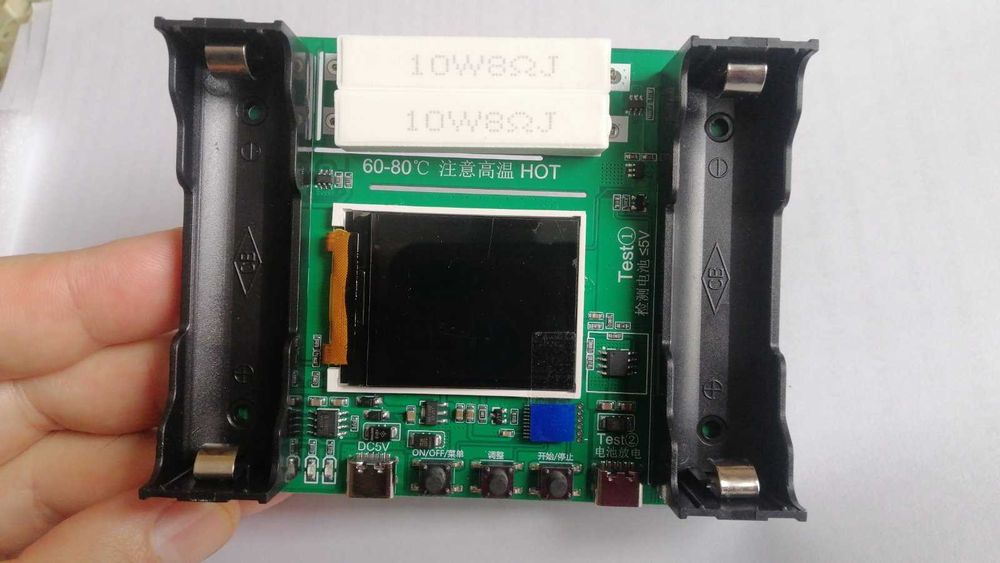 Тестер X-HX0598A#2 для Li-ion акумуляторів розміра 18650, 24650