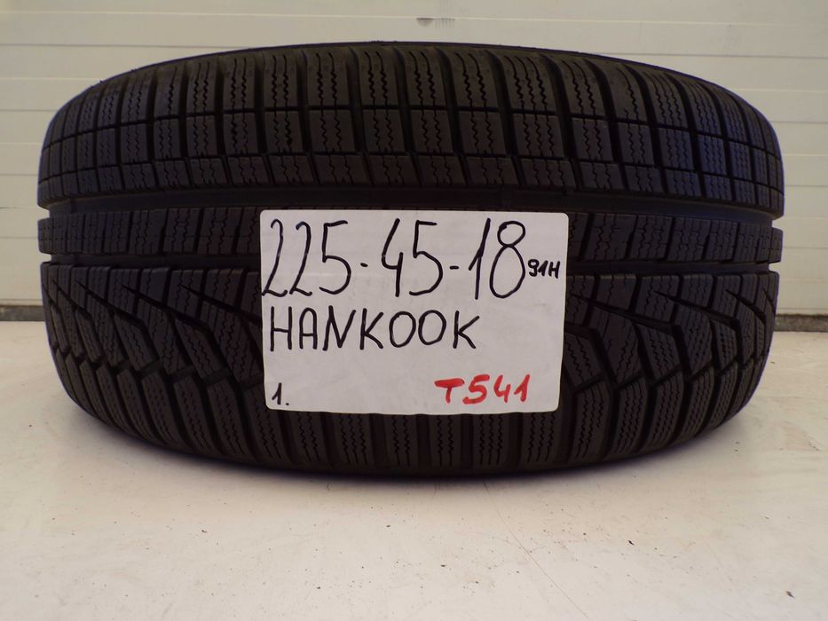 opona zimowa hankook winter i*cept evo 2  225 35 R18  91H  MO jak nowa