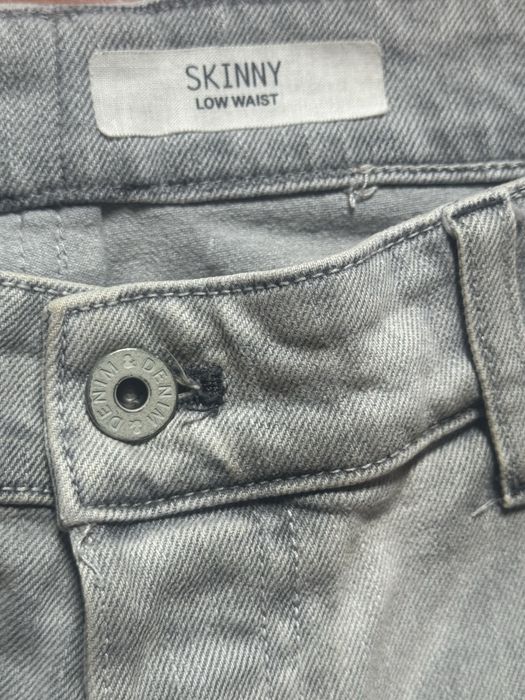 Calças ganga H&M cinzentas