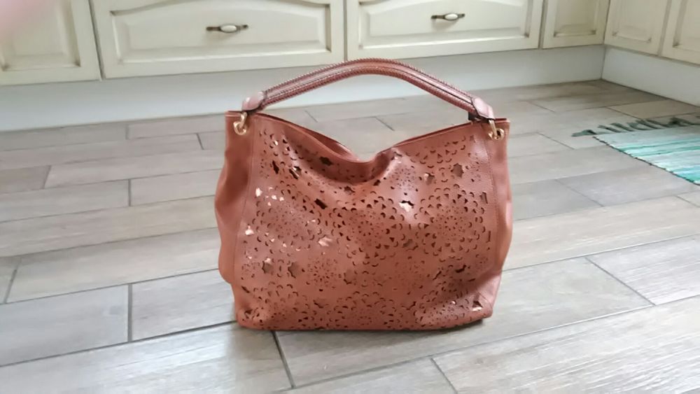 Nowa kolor toffi złoty torebka Tu