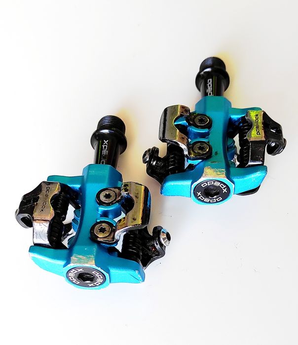 Pedały rowerowe SPD MTB Gravel Xpedo CXR XMF-10AC black/blue 294g