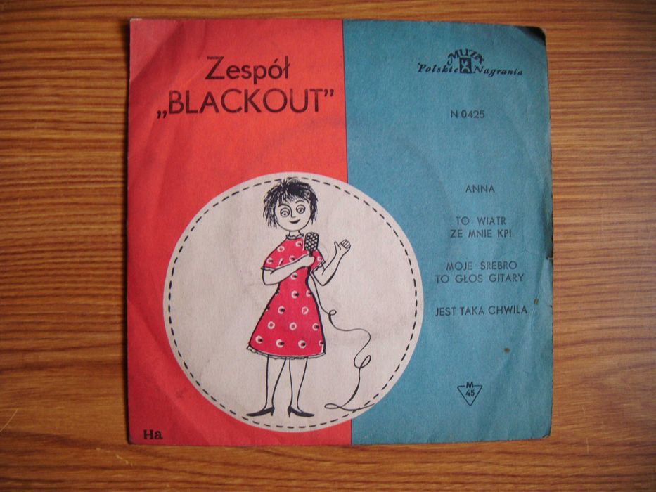 Zespół Blackout - płyta winylowa