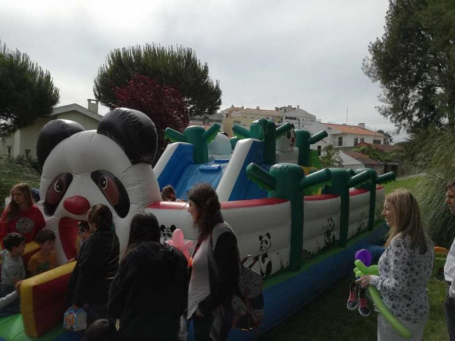 insuflável Parque Panda para venda