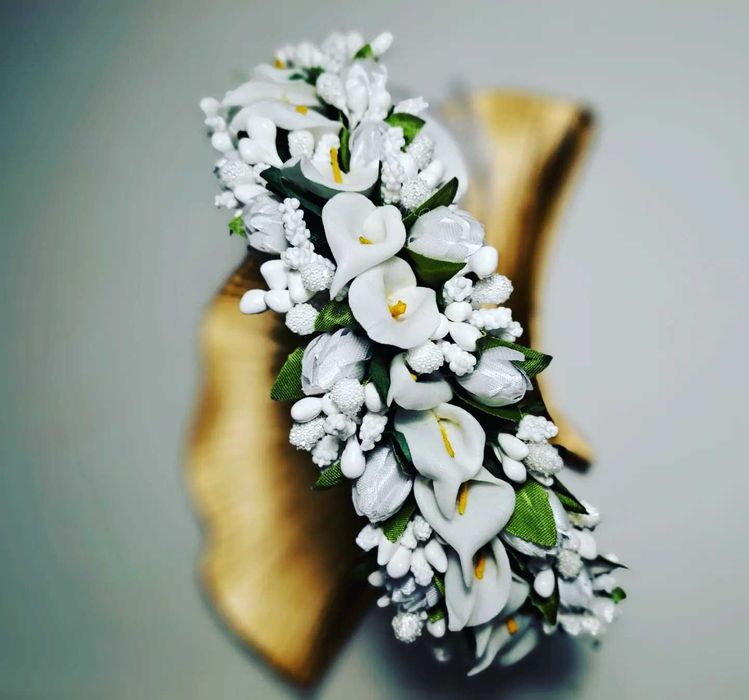 Віночок з весняних квітів