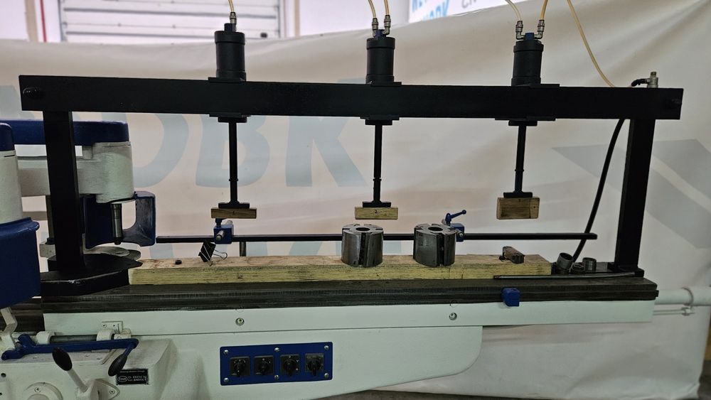 Fresadora Horizontal para Madeira Wigo 1075 com Fixação Pneumática