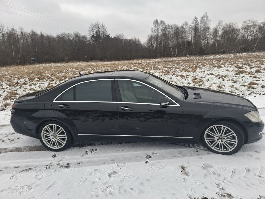 Mercedes-Benz klasa S 3.0D 235KM 7G Tronic Long DociągiDVD NightVision