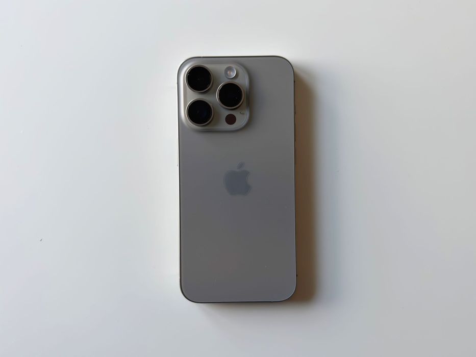 iPhone 15 Pro 128GB Natural Titanium - Stan Idealny