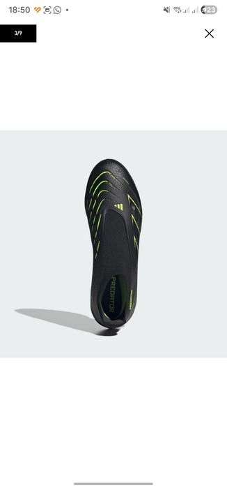 Adidas Predator League Laceless Turf Boots (Tam. 40 2/3) - Novas