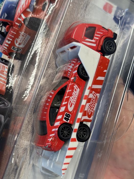 Hot Wheels Premium BMW M3 E46 Team Transport Eibach Aero Lift rzadkość