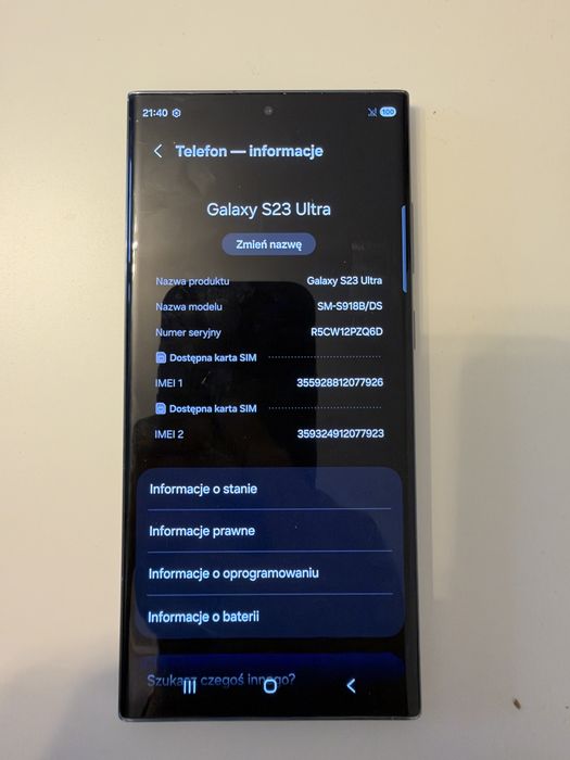 Samsung s23 ultra 256GB