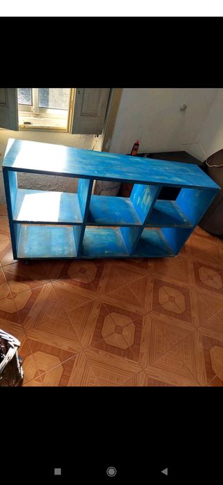Móvel cubos madeira maciça