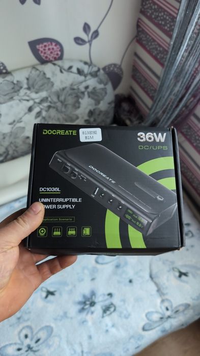 ups для роутера потужністю зарядки 36w!!!