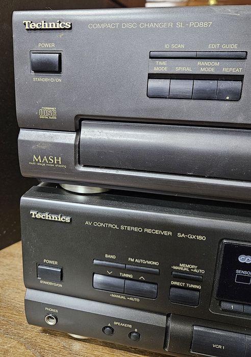 Zmieniarka CD Amplituner Technics