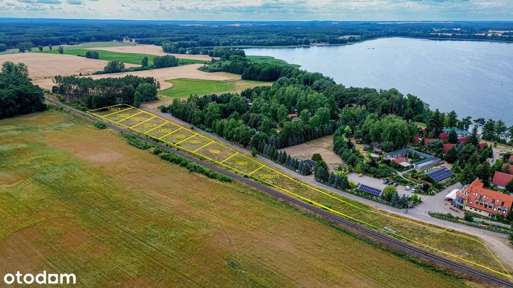 Działka budowlana 200 m od jeziora Szarcz
