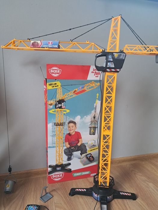 Dickie Dźwig Gigant z dźwiękiem, 100 cm