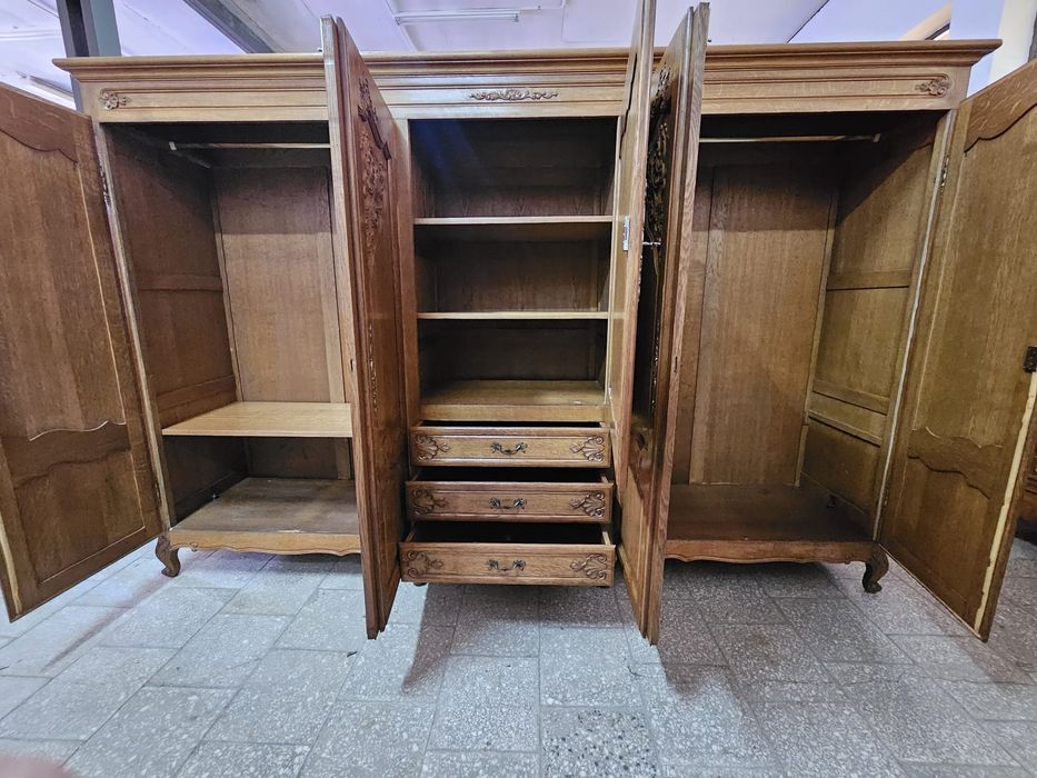 Duża francuska szafa Ludwikowska 3 metrowa /
