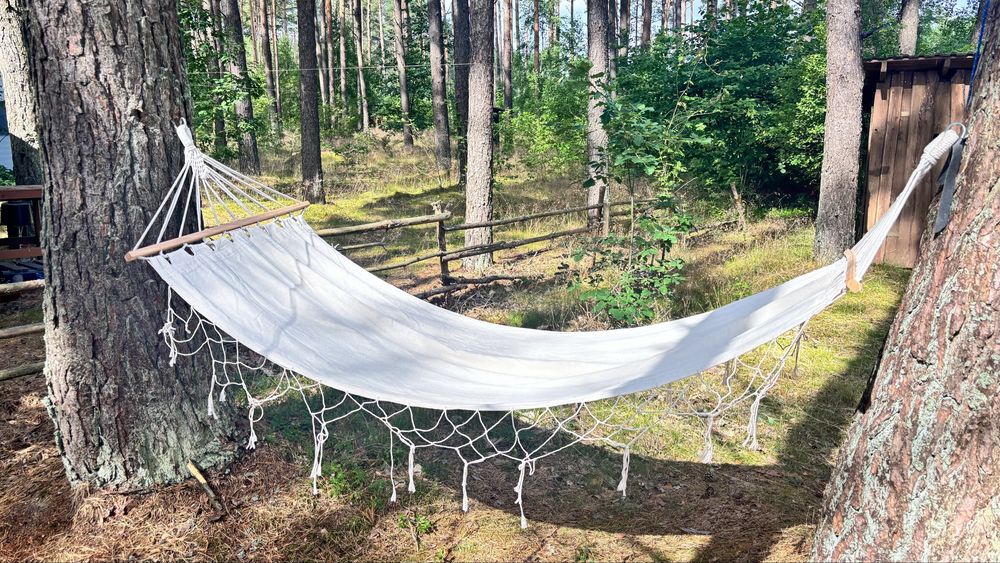 Hamak zewnętrzny 80x200 cm do 110kg
