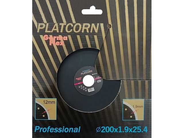 200x25,4 Tarcze Tarcza diamentowe PLATCORN DO GLAZURY GRESU