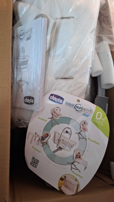 Baby hug 4 em 1 Chicco usado como novo
