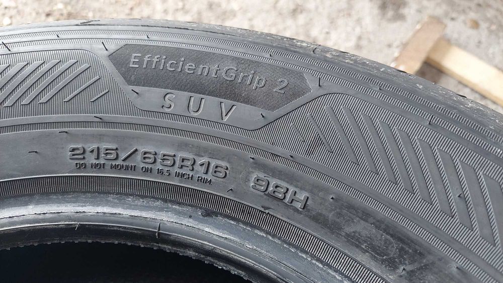 Opony letnie 4x 215/65r16 98H Goodyear EfficientGrip 2 SUV 2025r NOWE