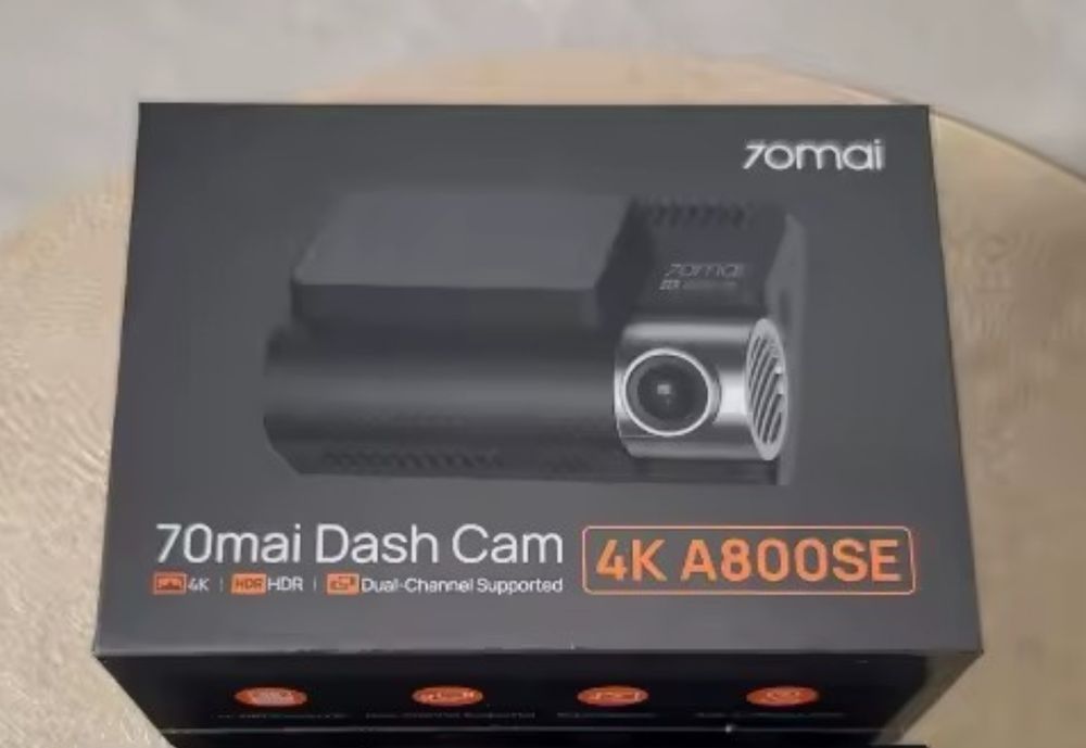 Автомобільний відеореєстратор Xiaomi 70mai Dash Cam 4K A800SE