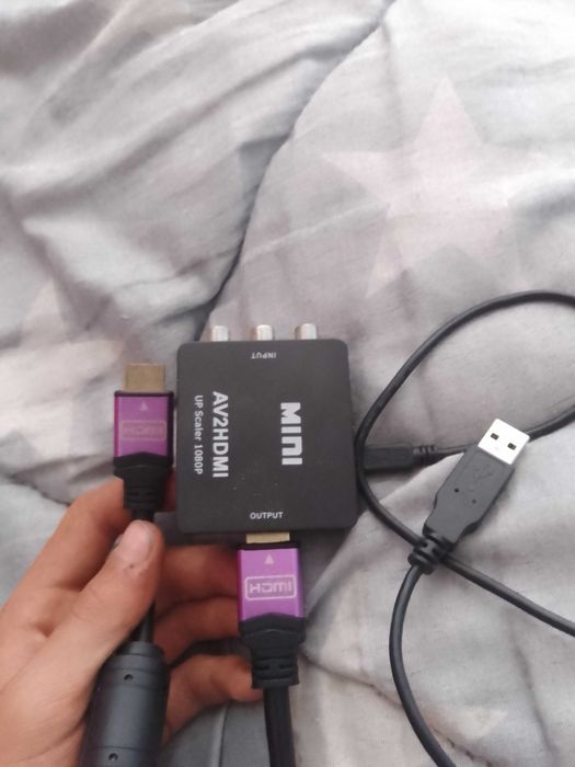Перехідник з пк на телек все робоче хороший стан