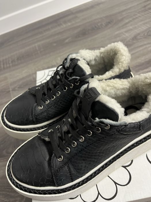 Зимові жіночі кеди, кросівки, дуже теплі, на овчині Evgenij Zozulya