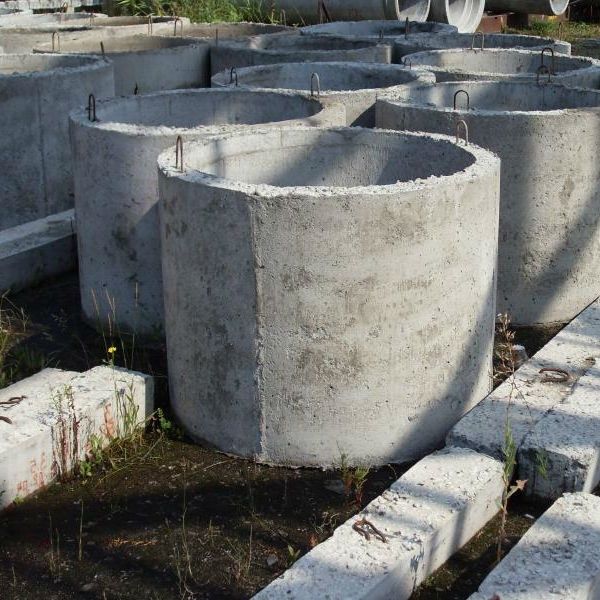 Кольца бетонные, крышки, плиты, блоки