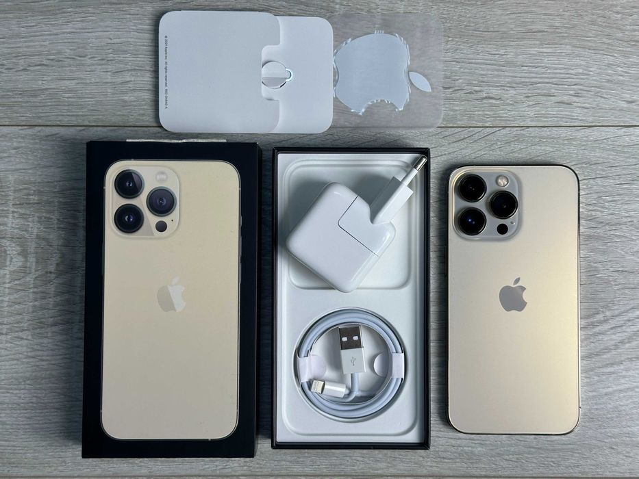 Apple iPhone 13 Pro - 512GB - Gold Neverlock ІДЕАЛ 100% АКУМУЛЯТОР