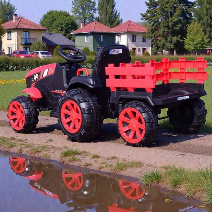 Акція‼️ Дитячий трактор на акумуляторі з Причепом ALEXTOYS WH777