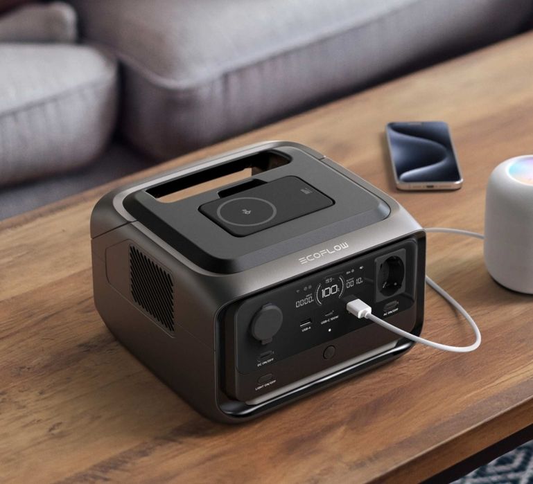 Зарядна станція EcoFlow RIVER 3 Plus Wireless зарядна станція 286 Вт·г