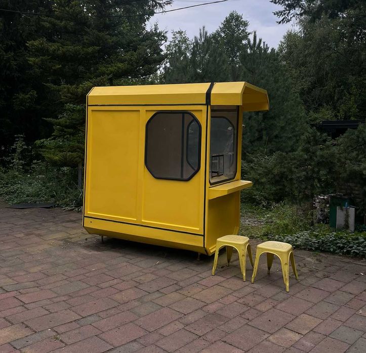 DOMEK OGRODOWY Kiosk budka foodtruck - mini kawiarnia itp design lokal użytkowy domek