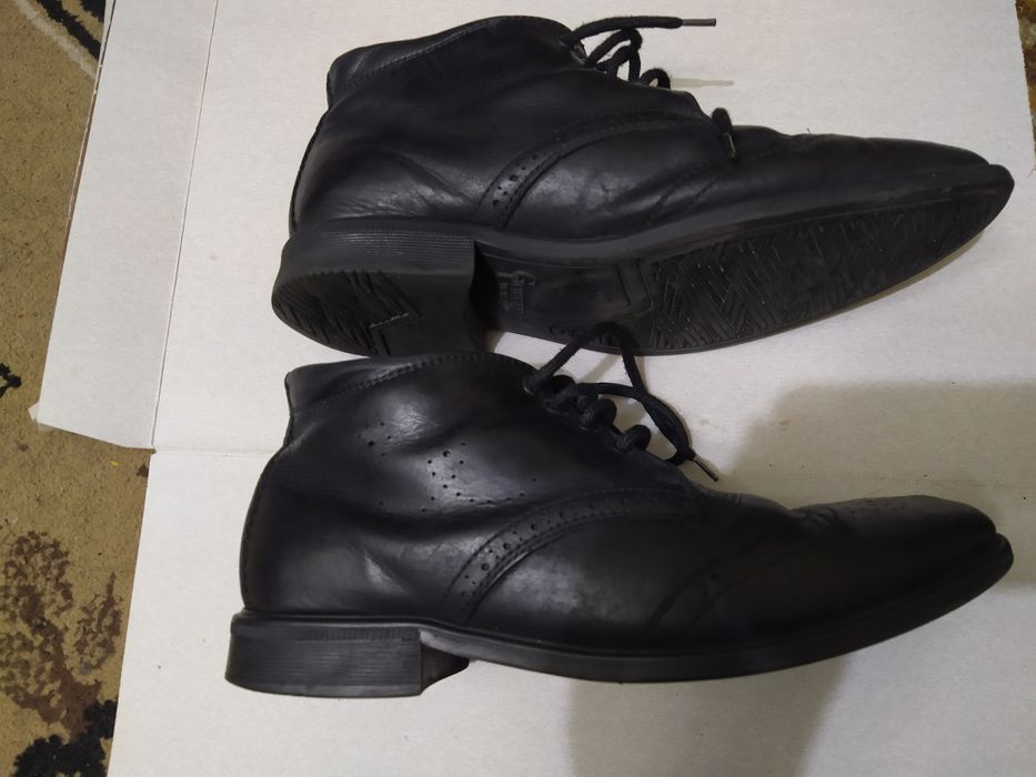 Полуботинки кожаные мужские Goretti Linea утеплённые 40 размер 100грн