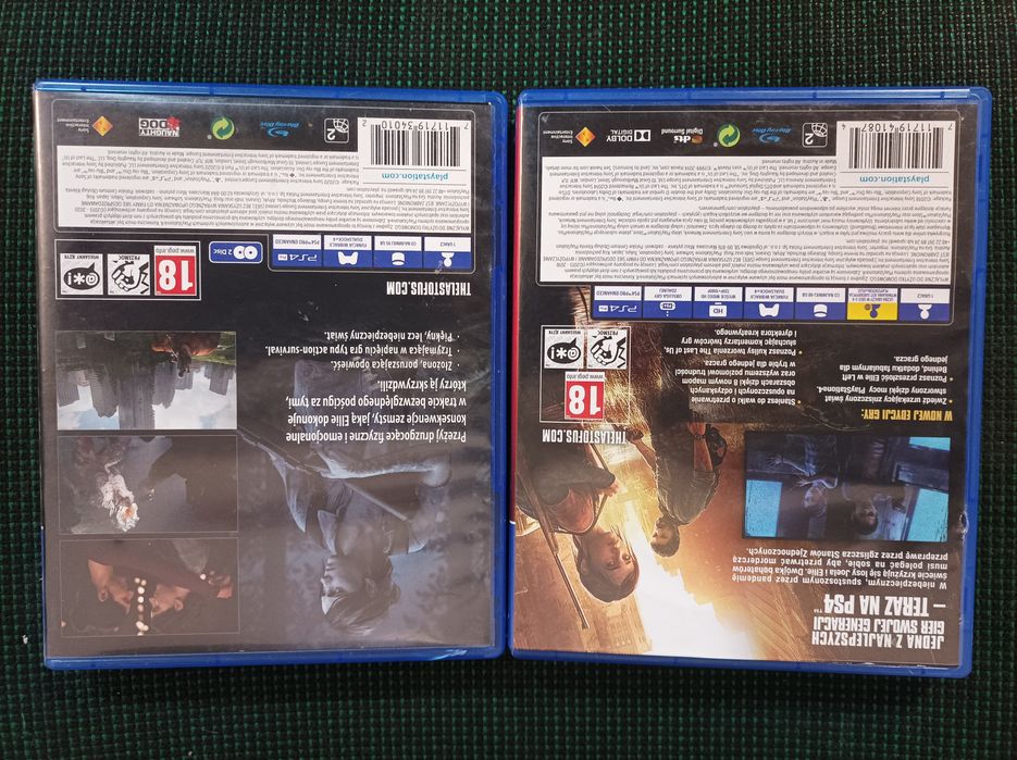 Gry the last of us 1 2 part ii remastered ps4 pl ps5