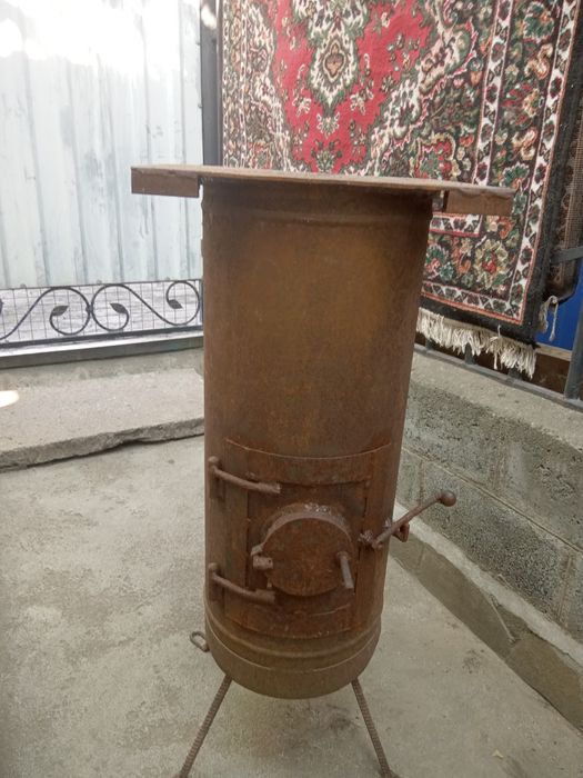 Обогревательный прибор . Буржуйка