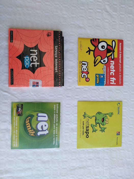 CD's de Acesso à Internet de Várias Operadoras