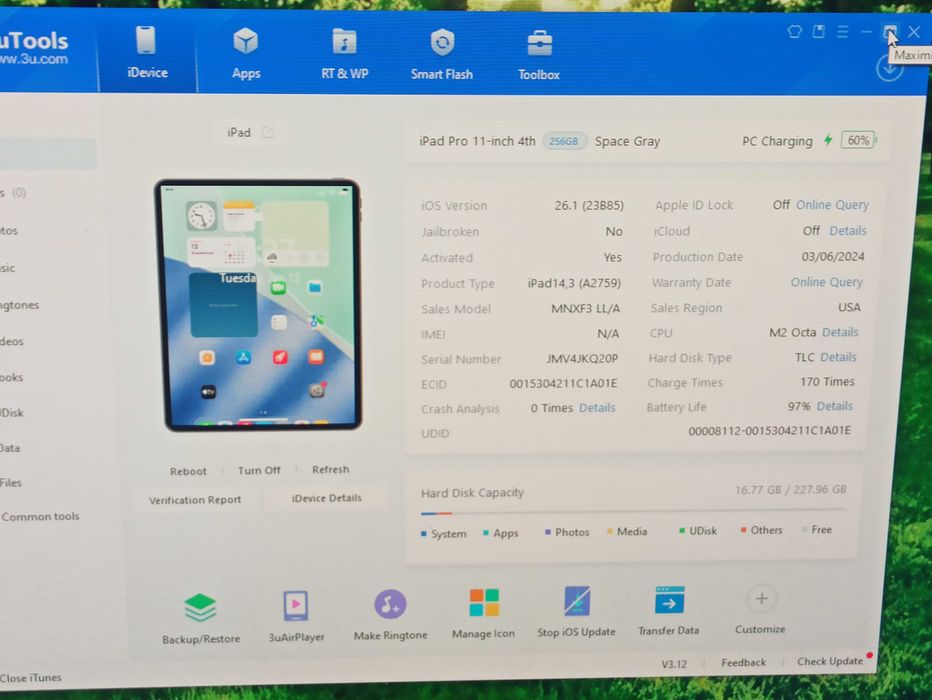 iPad Pro 11 (2022) M2 256GB ідеал