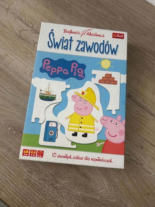 Gra Świat zawodów - świnka peppa