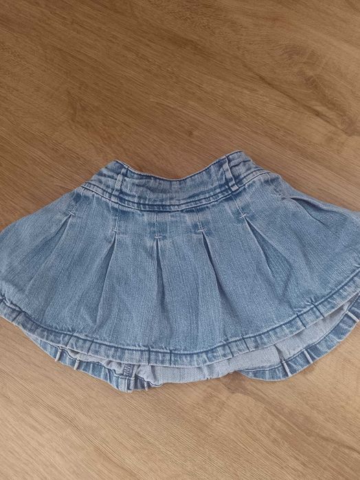 Spódnica dziewczęca jeansowa 86