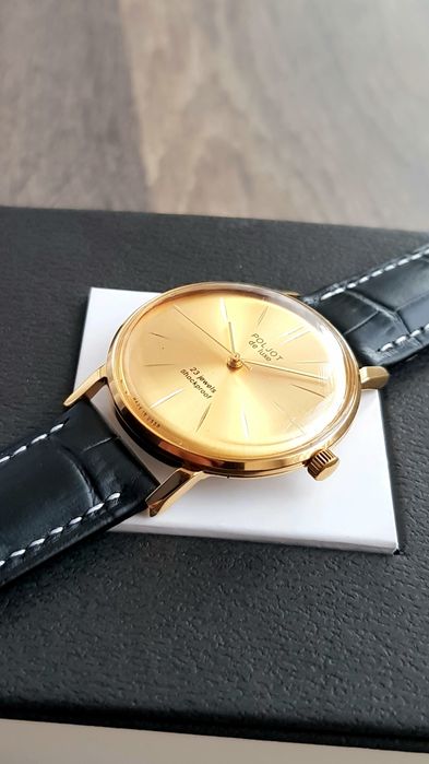 Годинник Poljot de luxe 23 jewels. Часы Полёт  Механика 2209 СССР