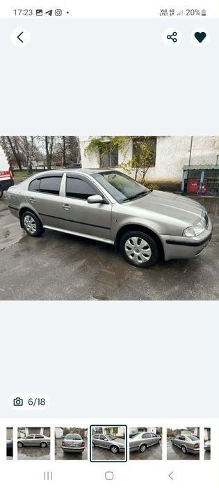 Продам шкода октавіа тур 2008р 1.6 газ бензин