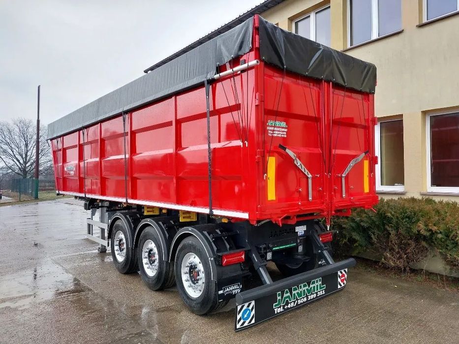 Janmil 46m³ stalowa  - do PALET / wapna / ZŁOMU / zboża / MOCNA  lekka 6900 kg