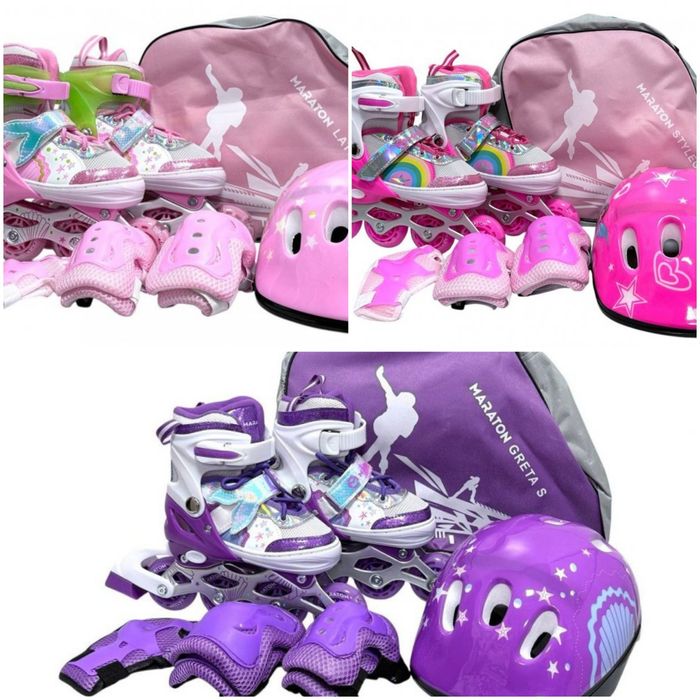 Ролики Набор Maraton Stylego S (30-33)M (34-37)