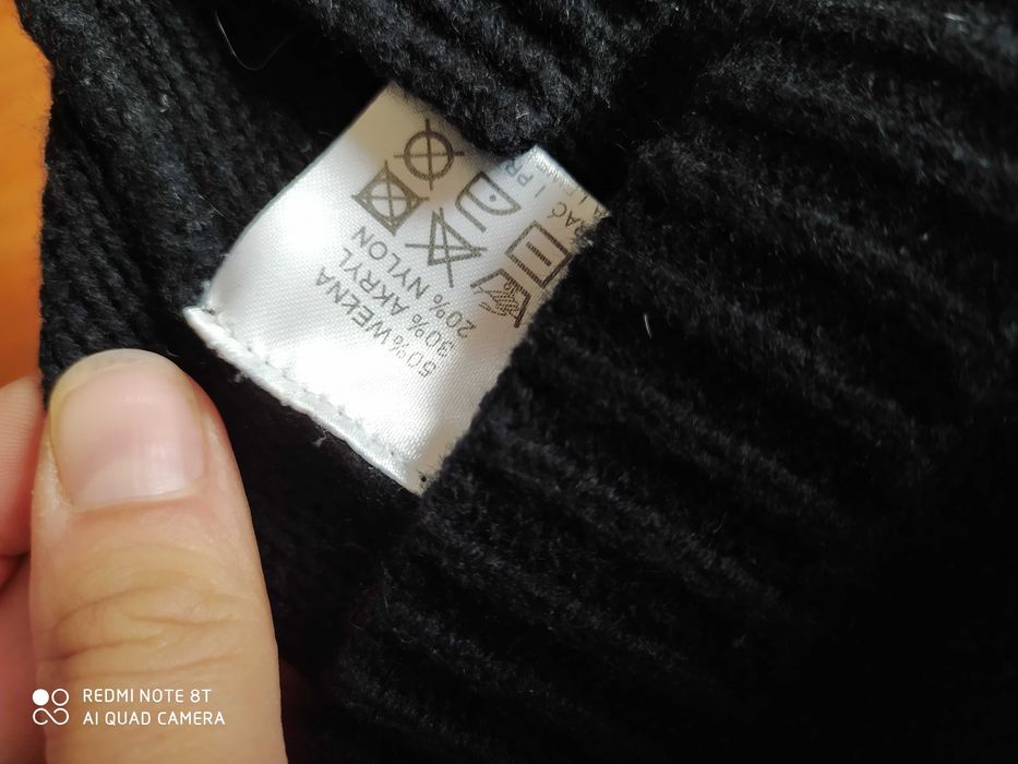 Piękna tunika Solar r. S ciepła z wełną, sweter