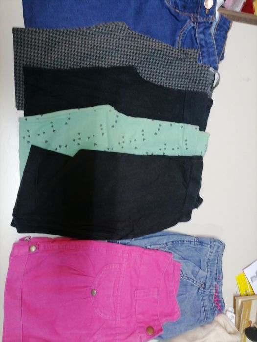 Lote de roupa de menina