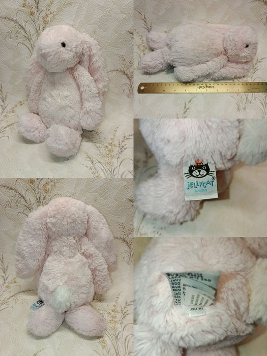 Jellycat лисичка лиса подвеска кукла книжка зайчик кролик мишка ведмедик  Jelly cat мяг