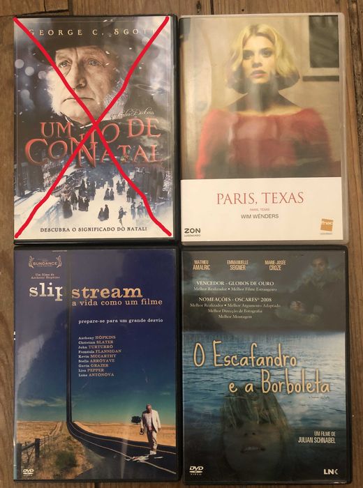 Original DVDs (€3.50): Harry Potter, SAW, Tarantino, National Geographic...64737916110594122