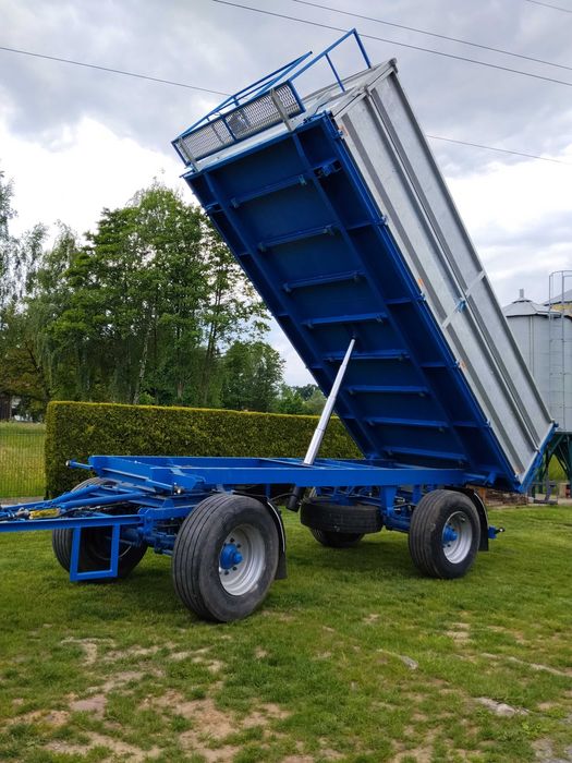 Przyczepa HL 80.11 wywrot trójstronny 12ton dmc (nie bss pronar zasław wielton d55 60.11)